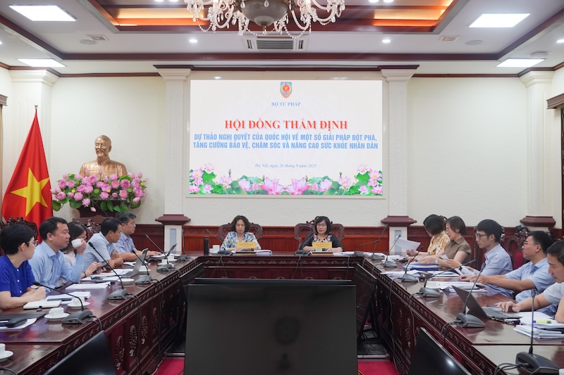 ​Thẩm định những giải pháp đột phá trong chăm sóc và nâng cao sức khỏe Nhân dân